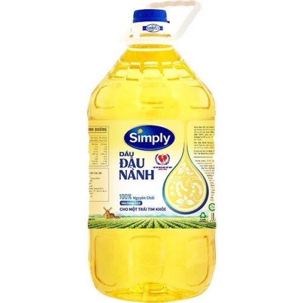 Dầu Đậu Nành Simply Can 5L