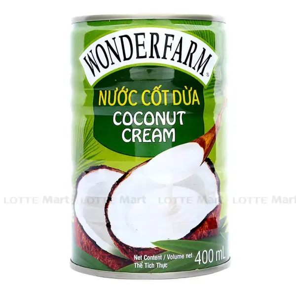 Nước Cốt Dừa Wonderfarm 400ML