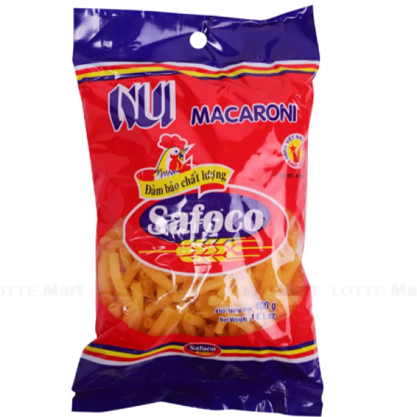 Nui Ống Dài Safoco 400g
