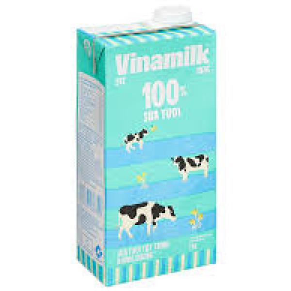 Sữa Tươi Vinamilk  Không Đường 1L