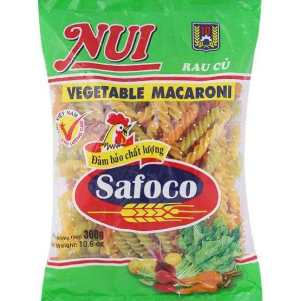 Nui Xoắn Rau Củ Safoco Gói 300g